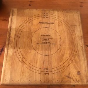 Adorable perfect pastry hardwood cutting board